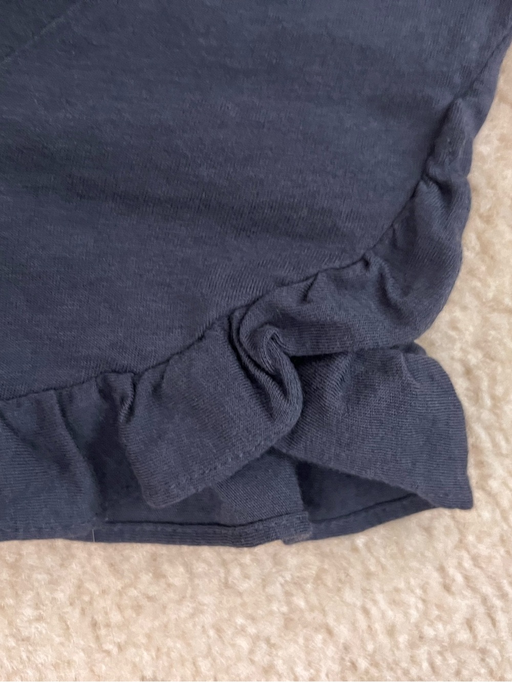 LOFT Ruffle Sleeve Top - Picture 3 of 5